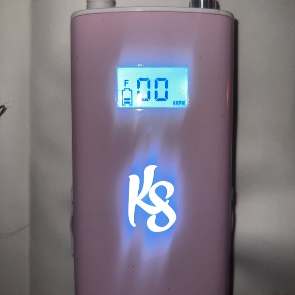 Pink Kiara Sky nail drill